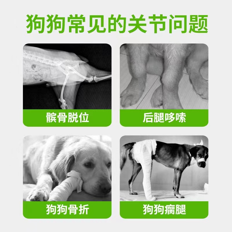 萨沙关节灵sashas软骨素关节灵鲨鱼软骨素胶囊狗髌骨犬猫关节灵粉 - 图1