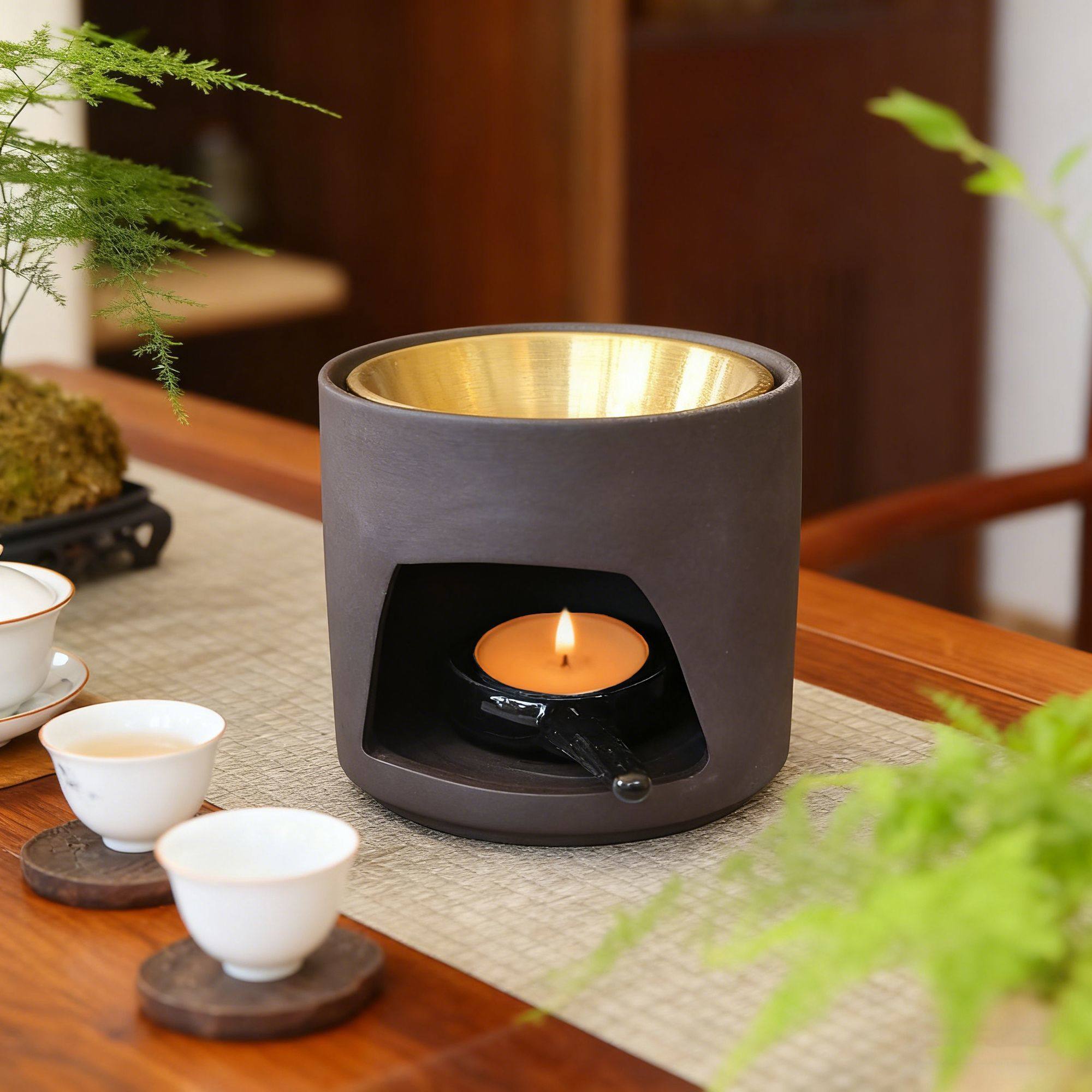 多功能精油灯温茶底座香薰蜡烛炉复古可干烧睡眠香砖檀香沉香炉,淘宝优惠券,粉丝福利购,淘宝优惠卷