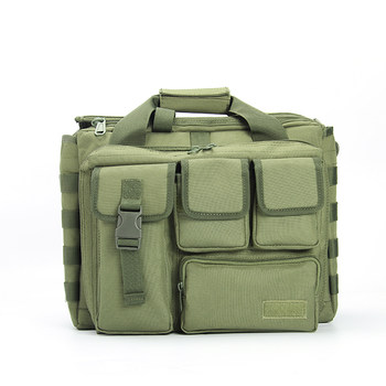 Camouflage outdoor shoulder crossbody backpack multifunctional laptop bag tactical briefcase waterproof ພັຍທົນທານຕໍ່ຄວາມອາດສາມາດຂະຫນາດໃຫຍ່