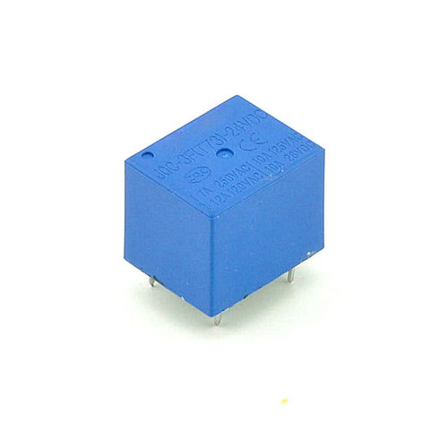 T73-24V JQC-3F 继电器（五脚）0.009KG (5只) - 图0