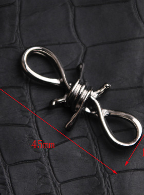 荆棘项链 暗黑感性冷淡酷嘻哈粗条锁骨颈脖圈朋克 合金配件ins风