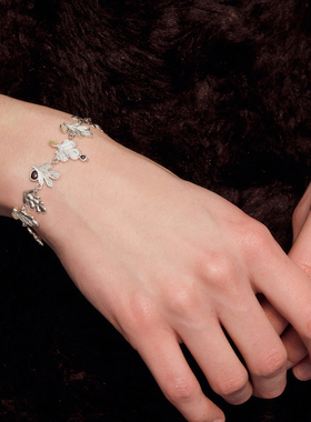 SALE E PEPE胡椒盐·纯银葡萄园手链