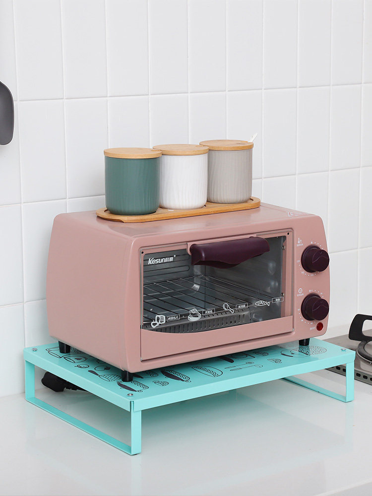 铁艺厨房电磁炉支架燃气灶盖板微波炉置物架灶台架子多功能收纳架,淘宝优惠券,粉丝福利购,淘宝优惠卷