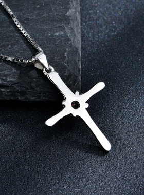 纯银潮流十字架女百款任选