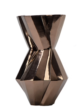 树脂陶瓷花器原创客厅橱柜配饰