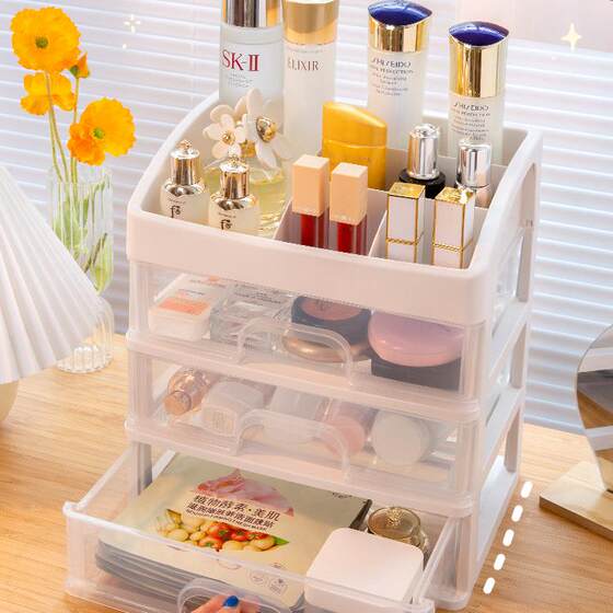 Desktop storage box student ins stationery handbook artifact