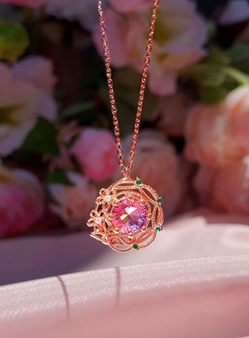 闺蜜项链女二人款三人学生秋冬新款2023爆款儿童女童生日礼物吊坠