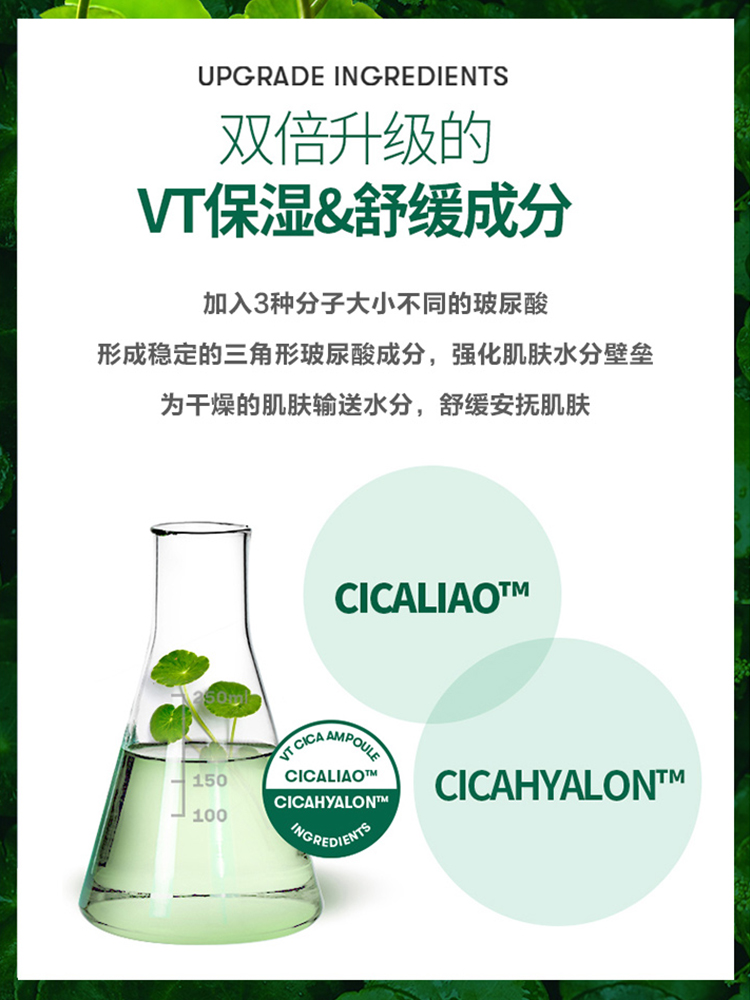 薇安萧 韩国VT老虎洗面奶泡沫洁面乳300ml 积雪草深层清洁不紧绷 - 图2