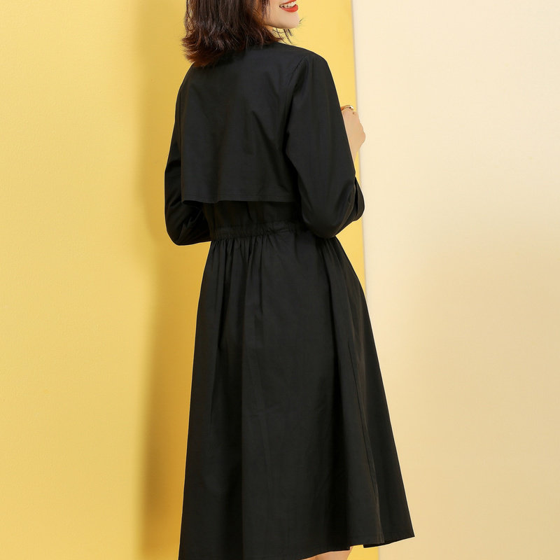 名人瑞裳春秋新款2019长袖连衣裙 名人瑞裳连衣裙