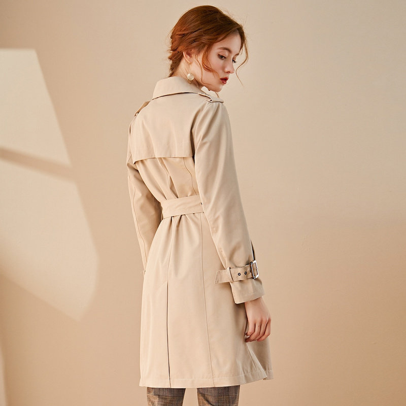 名人瑞裳2020流行女装新款春装风衣 名人瑞裳风衣