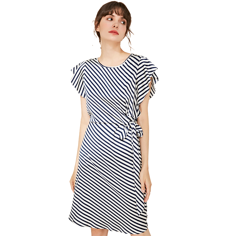 名人瑞裳连衣裙2020新款潮通勤裙子 名人瑞裳连衣裙