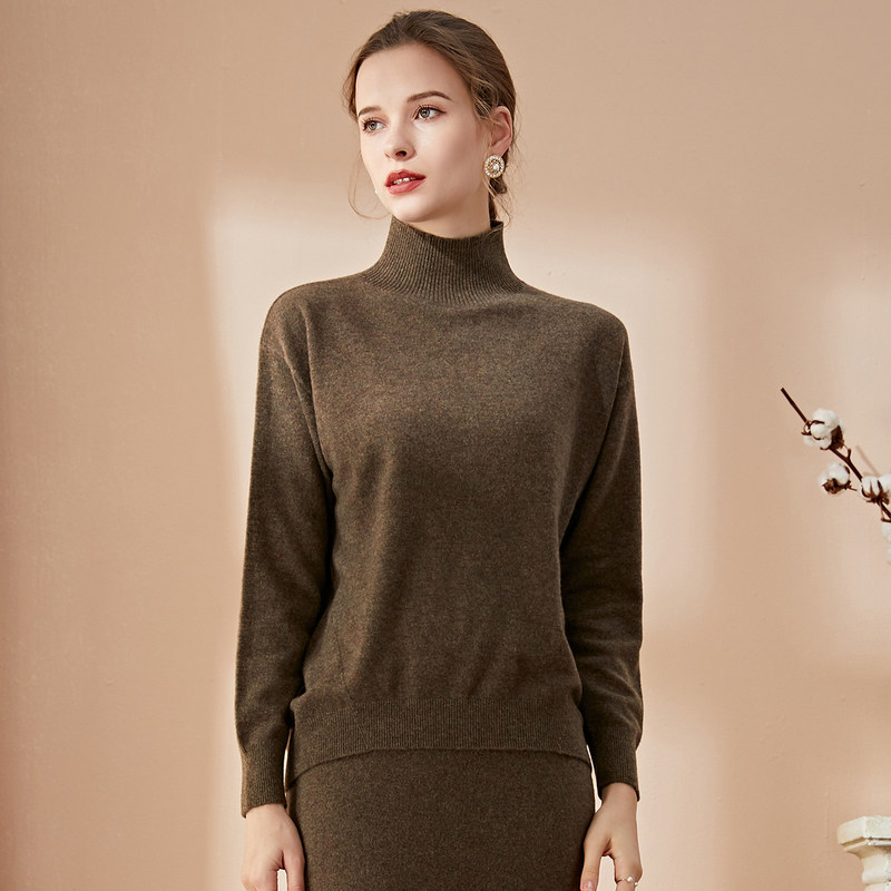  名人瑞裳毛针织衫