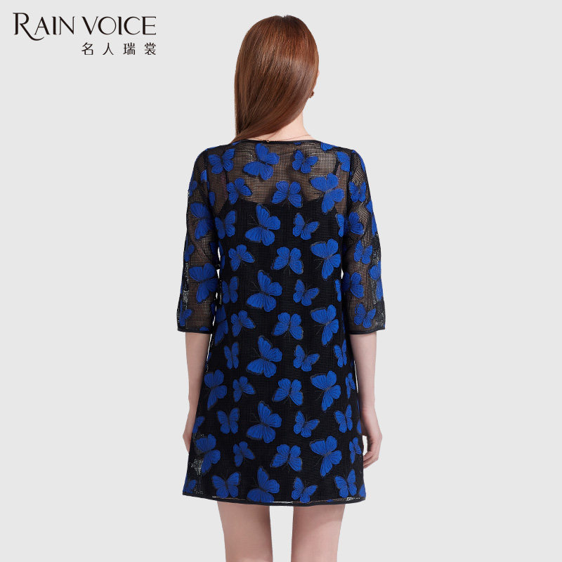 名人瑞裳2016秋季新品简约连衣裙 名人瑞裳连衣裙