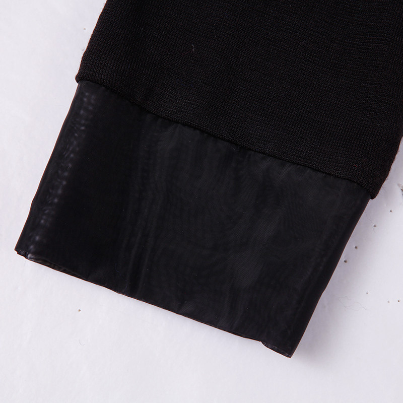 名人瑞裳春季新品中腰长袖领连衣裙 名人瑞裳连衣裙