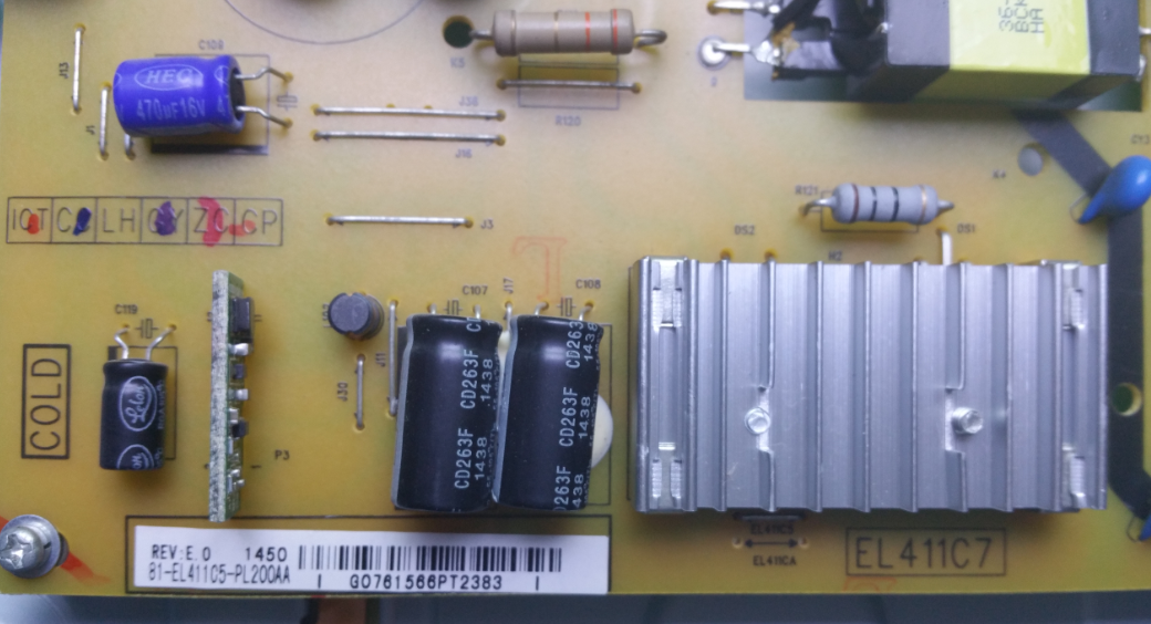 原装 L48F3700A 40-EL411A-PWE1XG 81-EL411C5-PL200AA电源板 - 图1