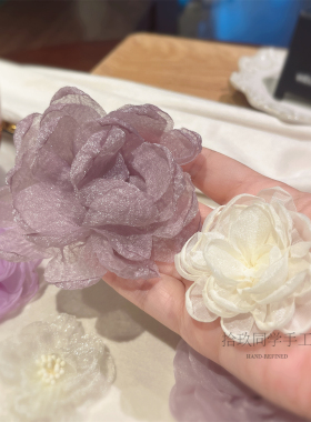 夏季海岛出游穿搭紫色松弛感饰品