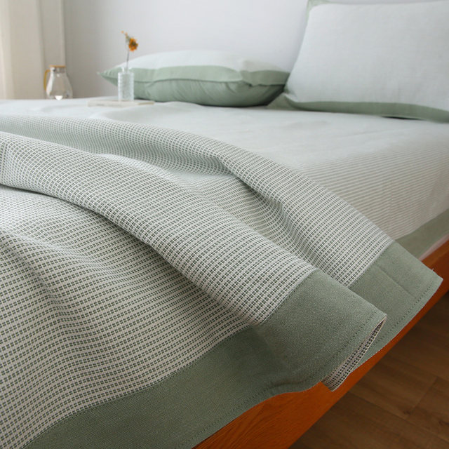 Shandong extra thick high-end pure cotton old coarse cloth bedding sheet single piece