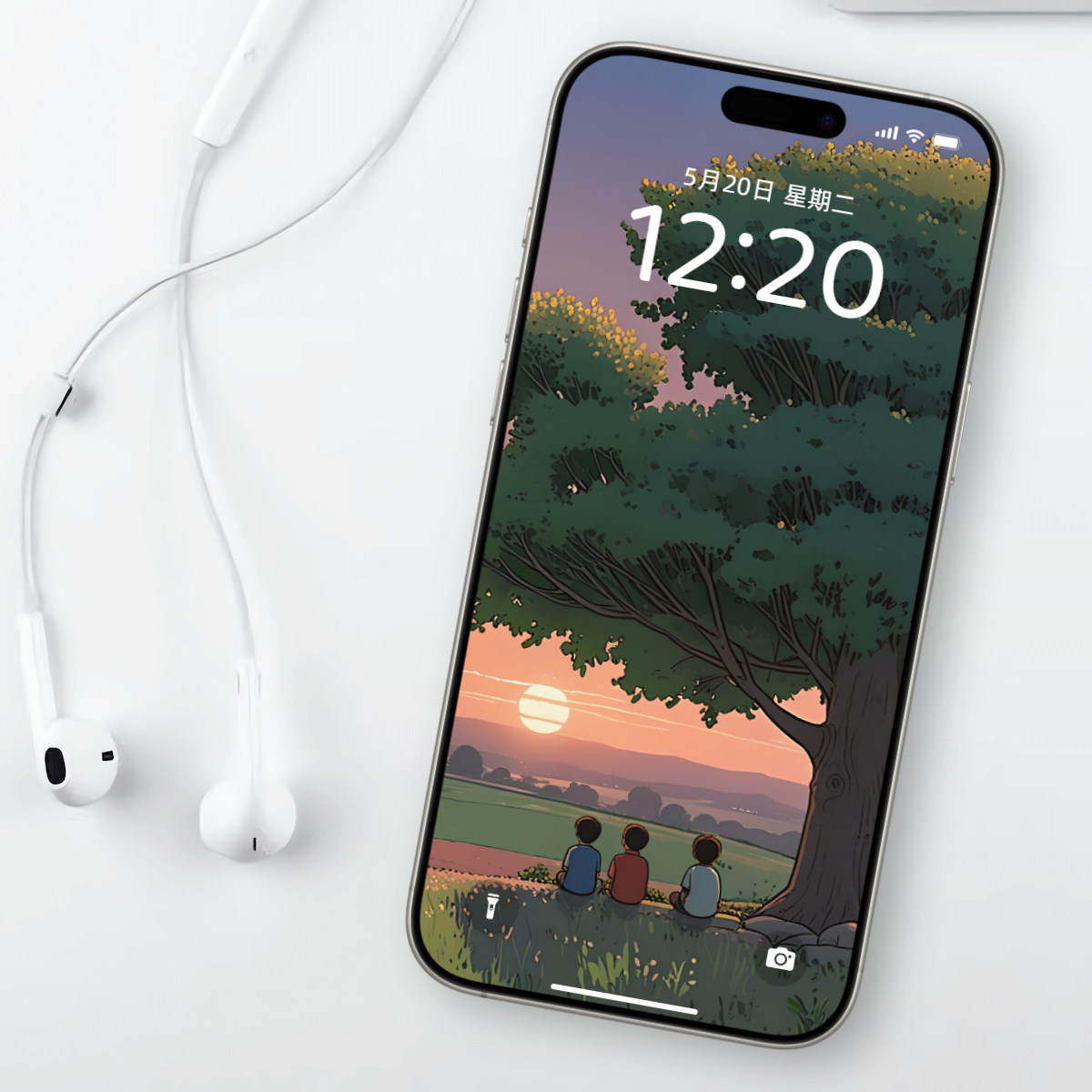 日落 童年时光 可爱治愈 电脑手机壁纸ipad、Watch折叠手机壁纸,淘宝优惠券,粉丝福利购,淘宝优惠卷