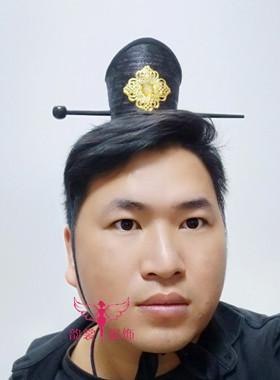 莲花弧形头饰汉服簪子古典