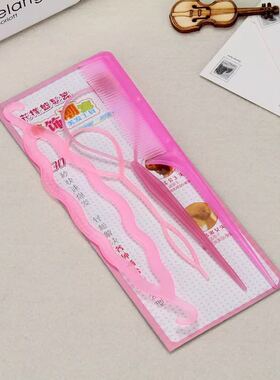 懒人造型工具儿童头饰掏梳编头发