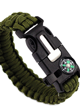 战狼2同款户外生存打火石手环