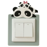 Креативный современный милый мультяшный переключатель на стену, настенный защитный чехол, в корейском стиле, простой и элегантный дизайн