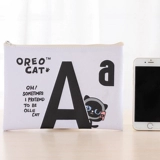 Симпатичный A4 Портативный Oxford Snoro Public File Bag Корейские студенческие канцелярские товары Paradox Специальная информация о хранении студентов -молнии на молнии