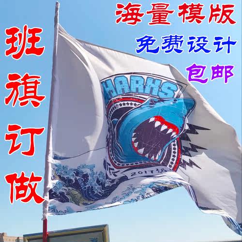 定做旗帜布班旗彩旗定制导游旗双面定做彩色音乐节应援队旗订制旗 - 图1