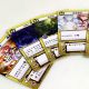 Simple board game transparent frosted card set