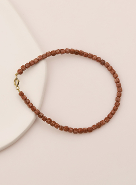 男女金砂石民族风手链