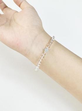 10A级全净体白水晶手链