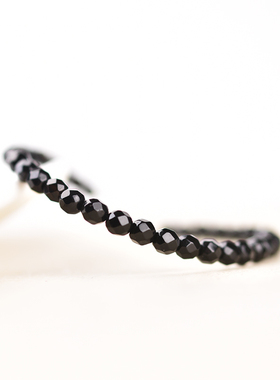 情侣黑玛瑙切面原创简约小众