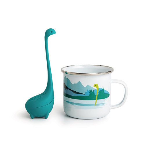OTOTO尼斯湖水怪茶漏可爱茶叶过滤器泡茶器茶滤Nessie Baby - 图2