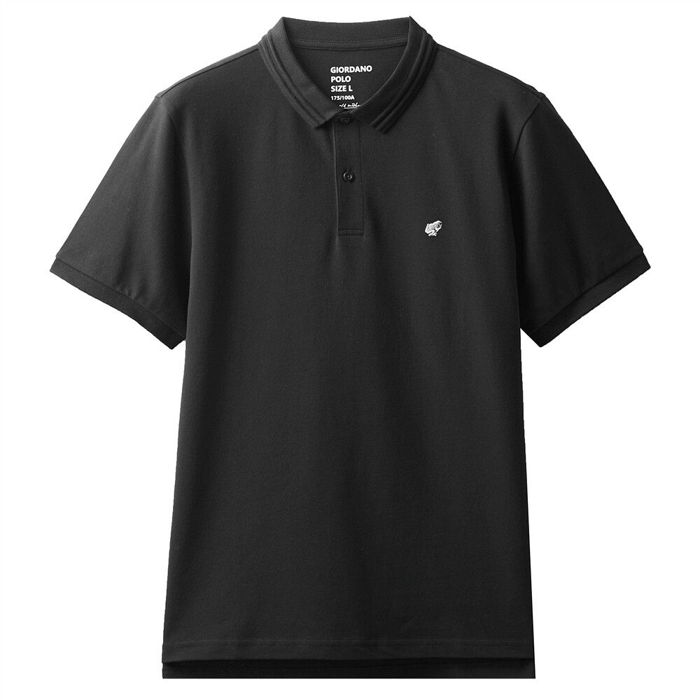 佐丹奴欧美简约刺绣领莱卡男小青蛙 佐丹奴Polo衫