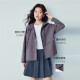 Giordano drop shoulder hooded drawstring trench coat