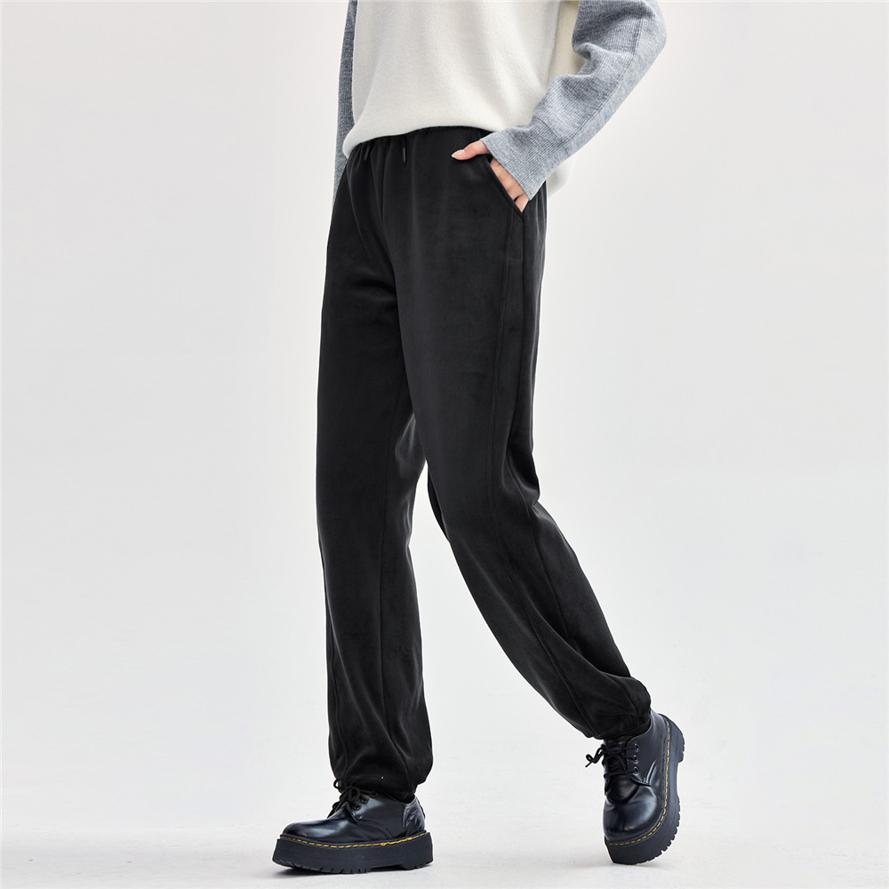 佐丹奴卫裤女保暖加绒灯芯绒裤子破骨休闲裤松紧腰束脚裤05414873,淘宝优惠券,粉丝福利购,淘宝优惠卷