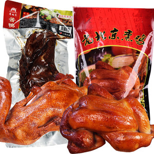 买大红门酱鸭450克送450克熏鸡北京酱鸭烤鸭熏鸡扒鸡鸡肉