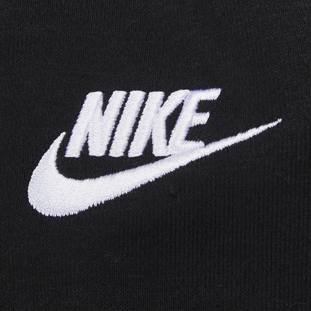 NIKE耐克裤子男裤夏季加厚保暖休闲运动长裤黑色针织毛圈裤子卫裤