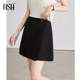 OSA black high-waisted A-line short skirt pants OSA black high-waisted A-line short skirt pants