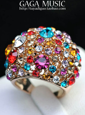 波西米亚风格鸡尾酒幻彩色水晶