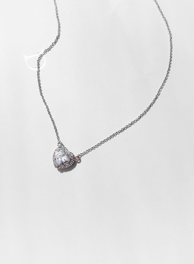 时尚韩版爱心豪华款女钻石项链