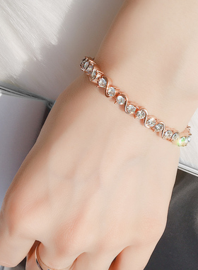 欧美风超闪水晶饰品情人节礼物