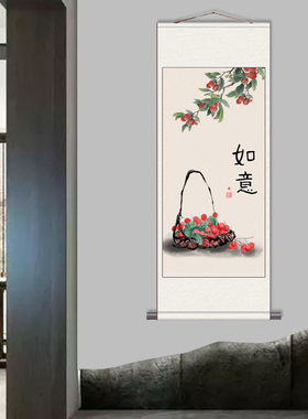 卷轴（画心丝绢喷绘更细腻耐用）