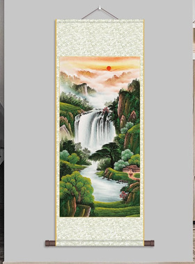 卷轴（画心宣纸喷绘更逼真）