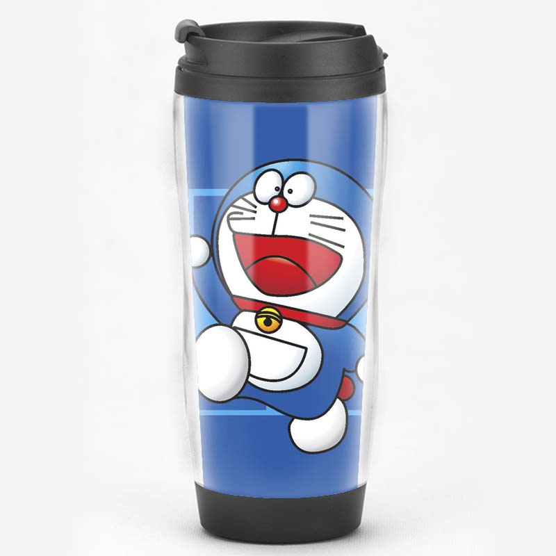 Doraemon哆啦a梦机器猫纪念品卡通动漫周边儿童礼品收藏款水杯子-图0