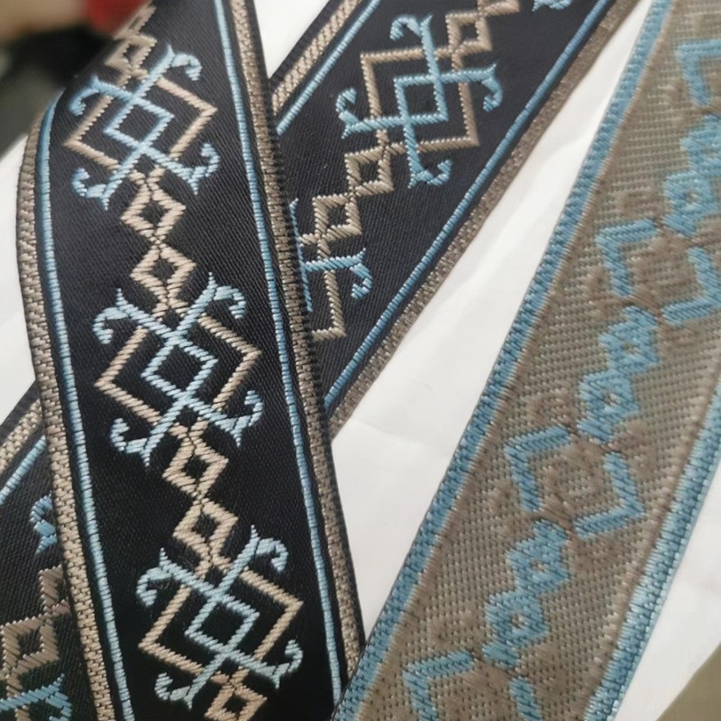 3cm wide ethnic style lace ribbon DIY clothing decoration home fabric curtain decoration accessories clothing and pants extension