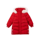 Зимний элегантный пуховик, детская одежда, 2023, подходит для подростков