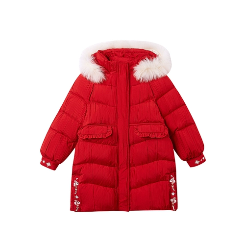Зимний элегантный пуховик, детская одежда, 2023, подходит для подростков