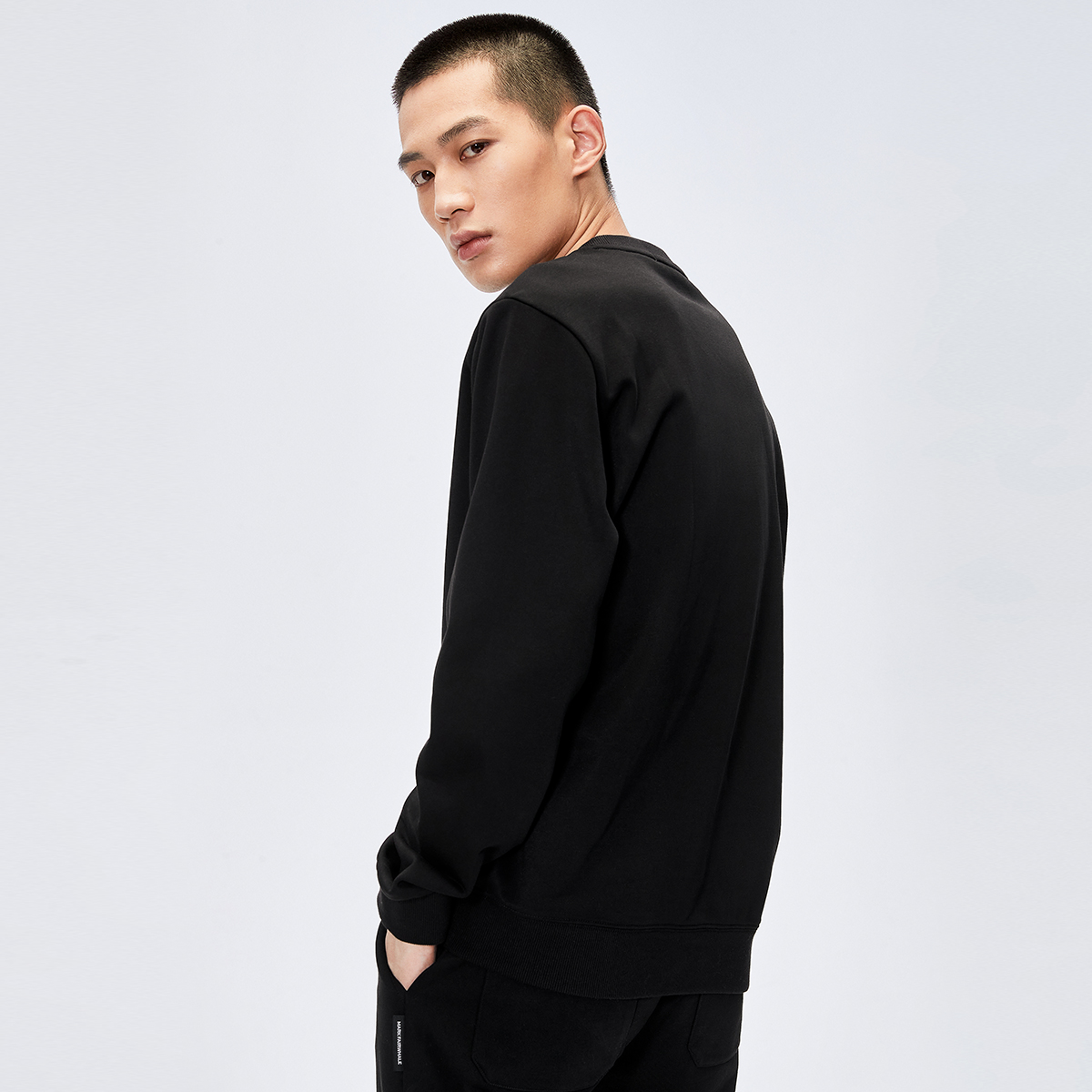 马克华菲官方旗舰店马克华菲卫衣男士秋季新款潮流时尚趣味字母印花易搭修身上衣1