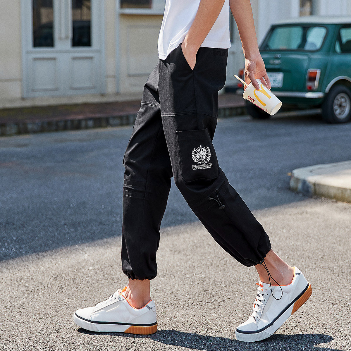  马克华菲休闲裤